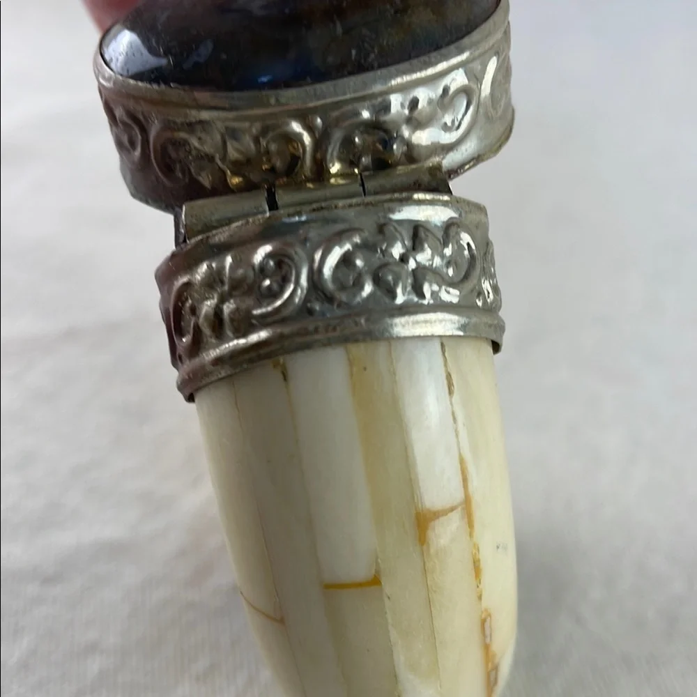 Vintage Tibetan Tribal Bone Bracelet